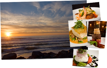 Sunset and food photos