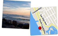 Map of The Beach House Restaurant, Cardiff by the Sea location